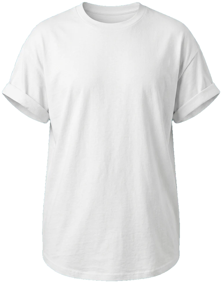 White oversized shirt